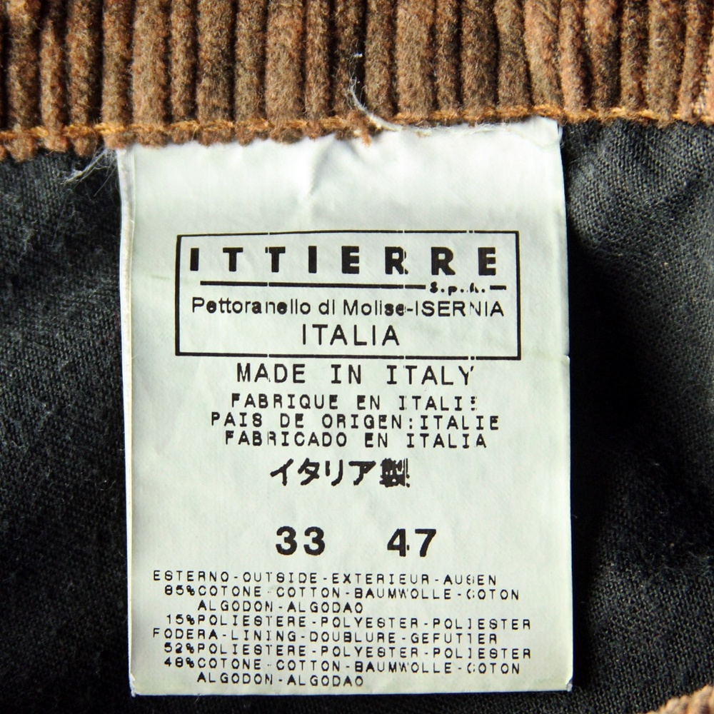 NWOT / Dolce & Gabbana / Corduroy Pants / 33/47 - Picture 8 of 8